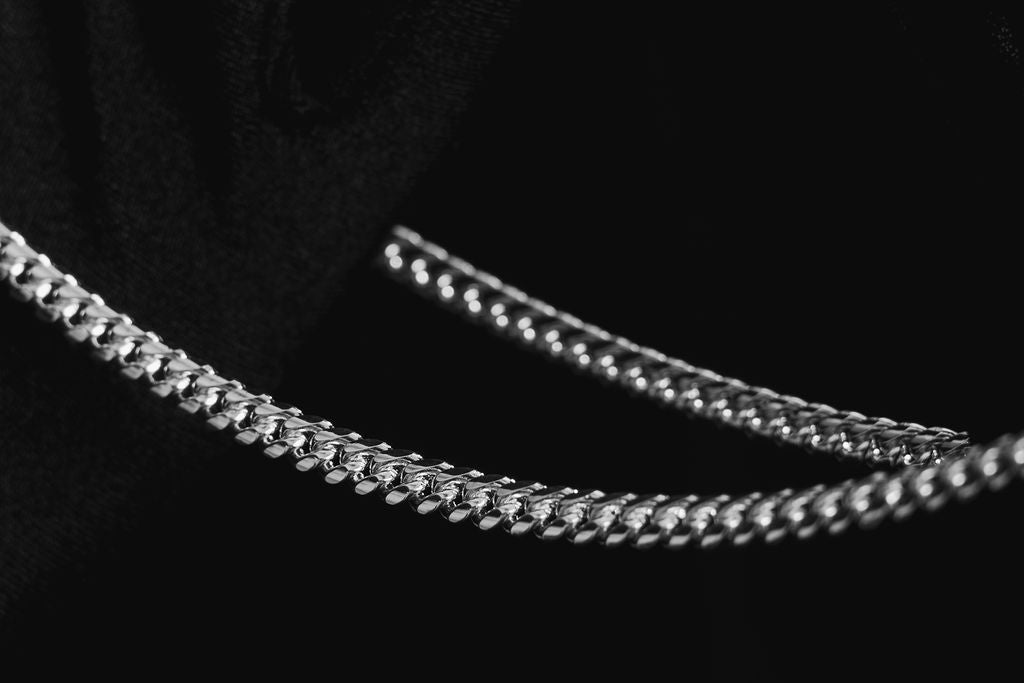 5MM Cuban Link Chain - Handcrafted Designer Silver Cuban Link Chain - Exclusively by JANDER